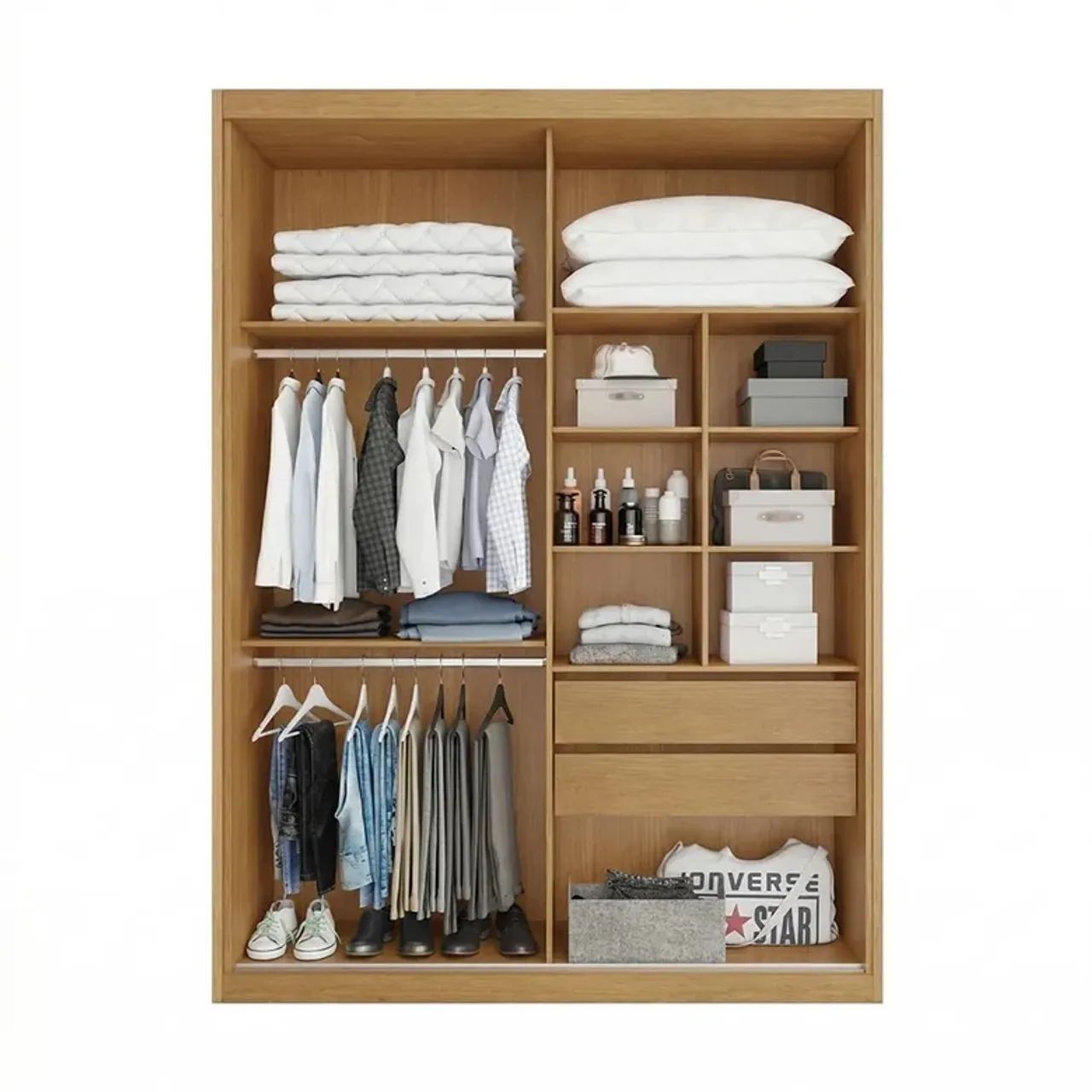 Guarda Roupa Solteiro 100%MDF - Foto 3