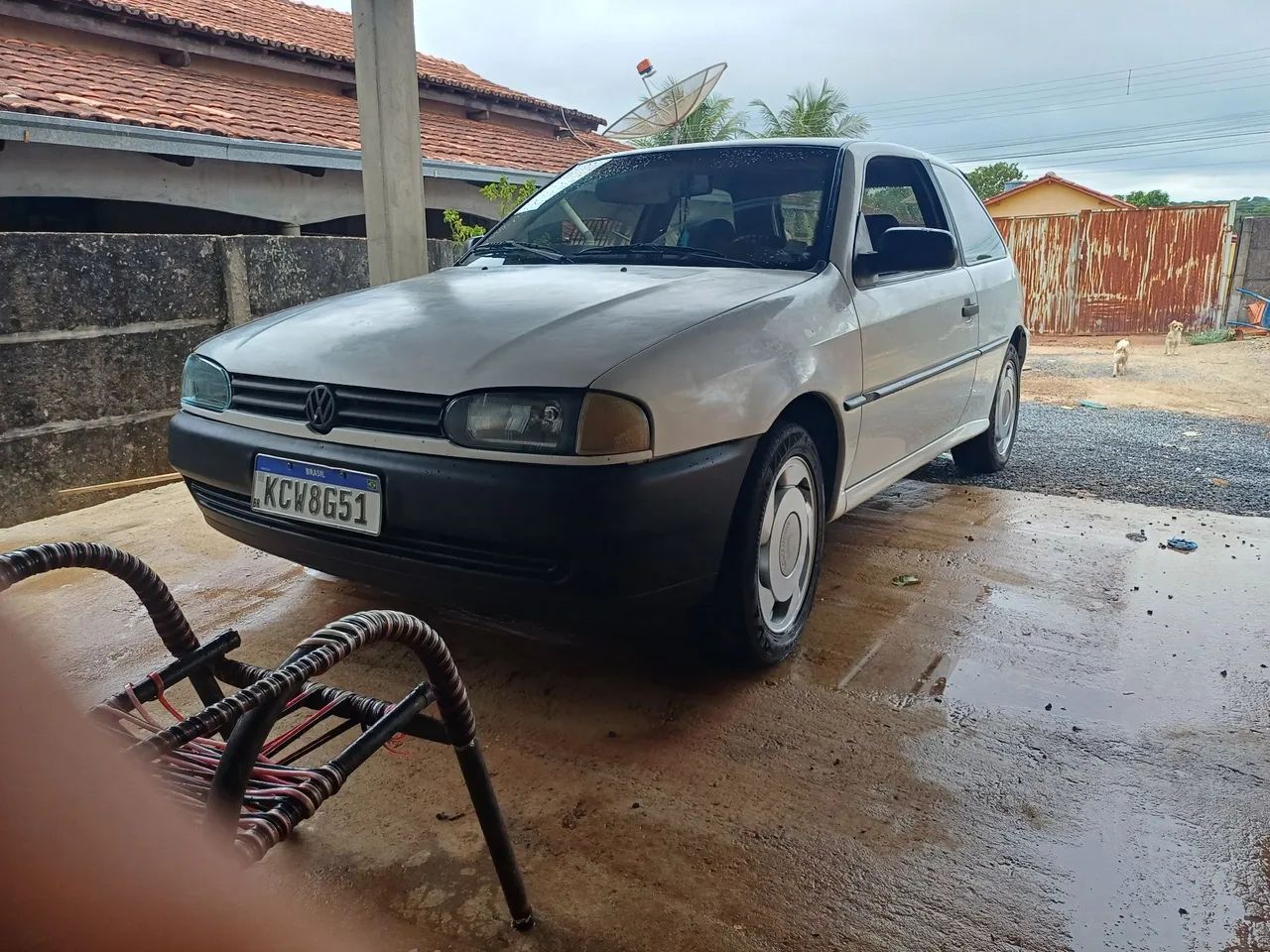 Volkswagen Gol Geração II CL 1.6 8V MI Gasolina Mec. 4P 1997