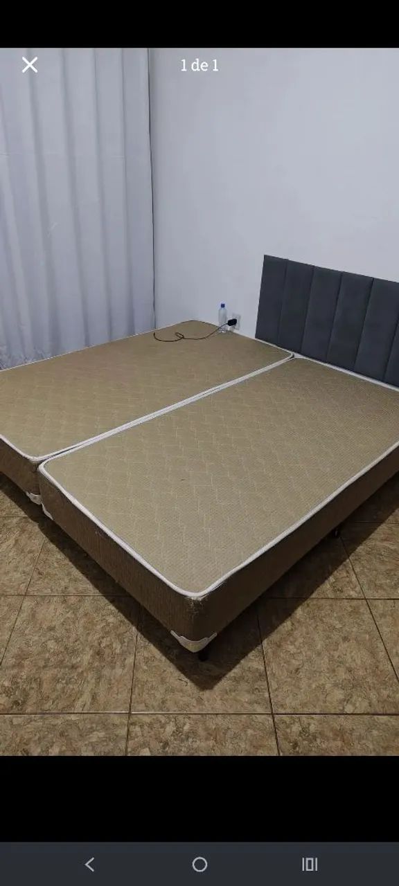 Cama solteiro box castor! Excelente 