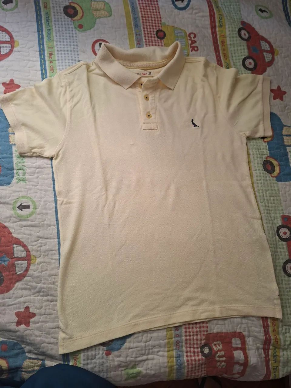 camisa reserva mini 10 anos