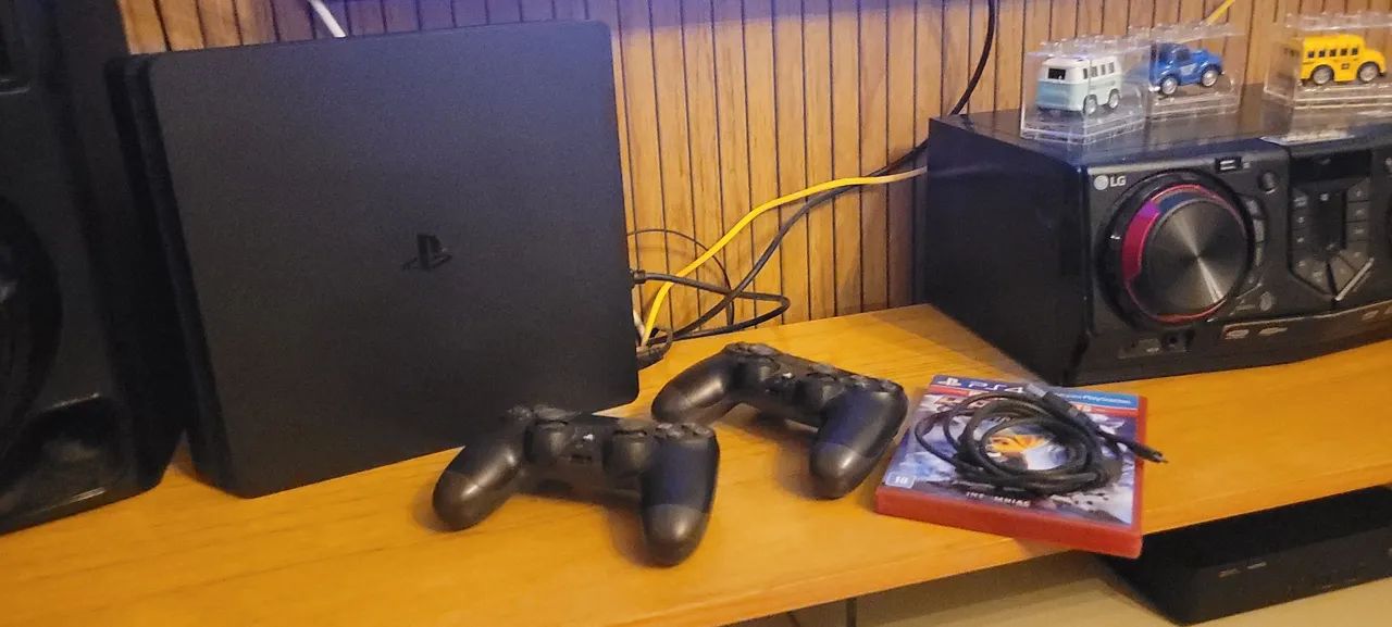 ps4 slim 1tb 2 controles usado 
