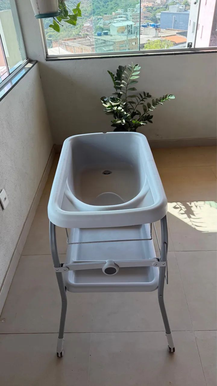 Banheira de bebê com trocador  - Foto 3