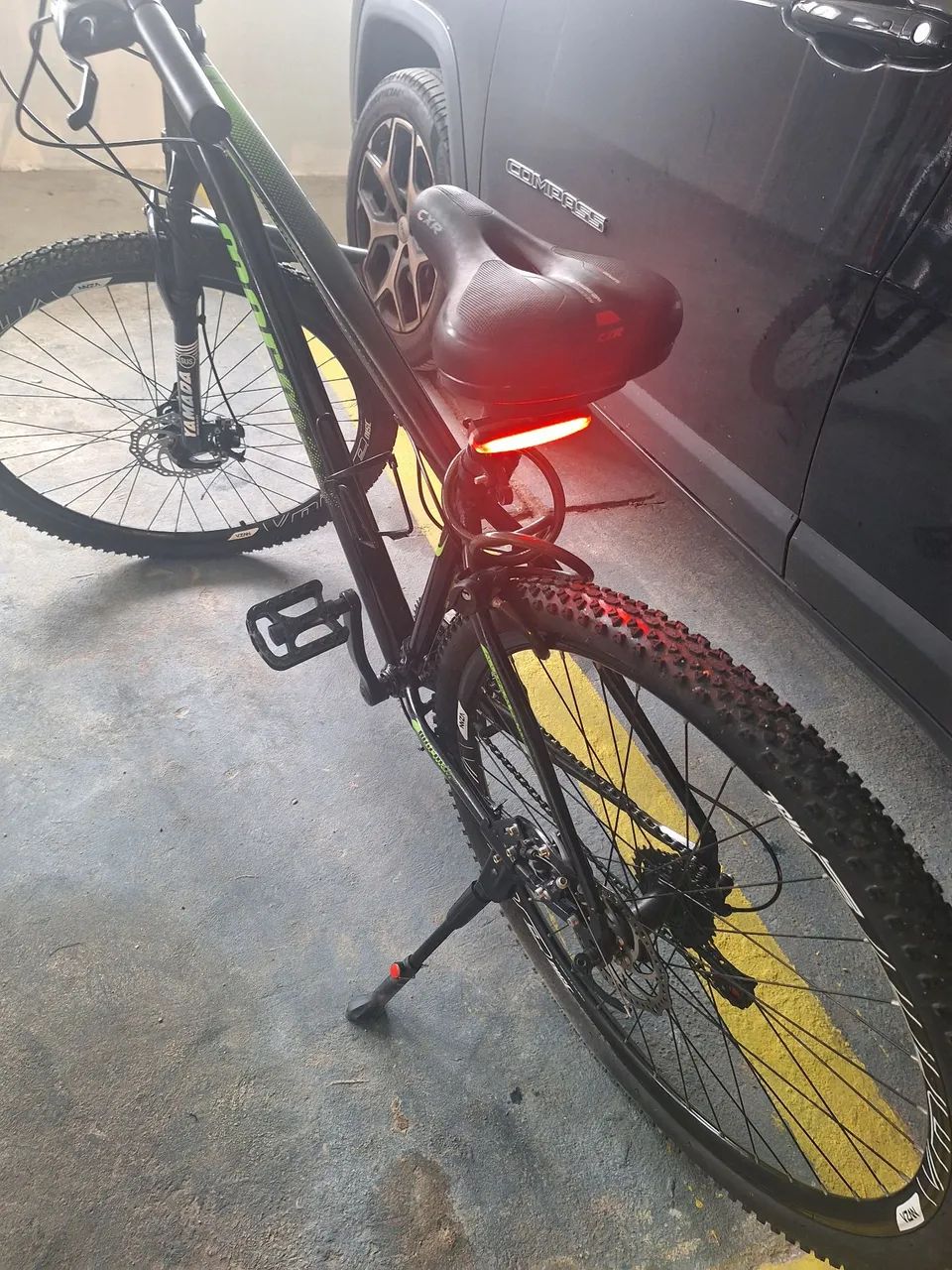 Bicicleta semi nova sem uso - Foto 3