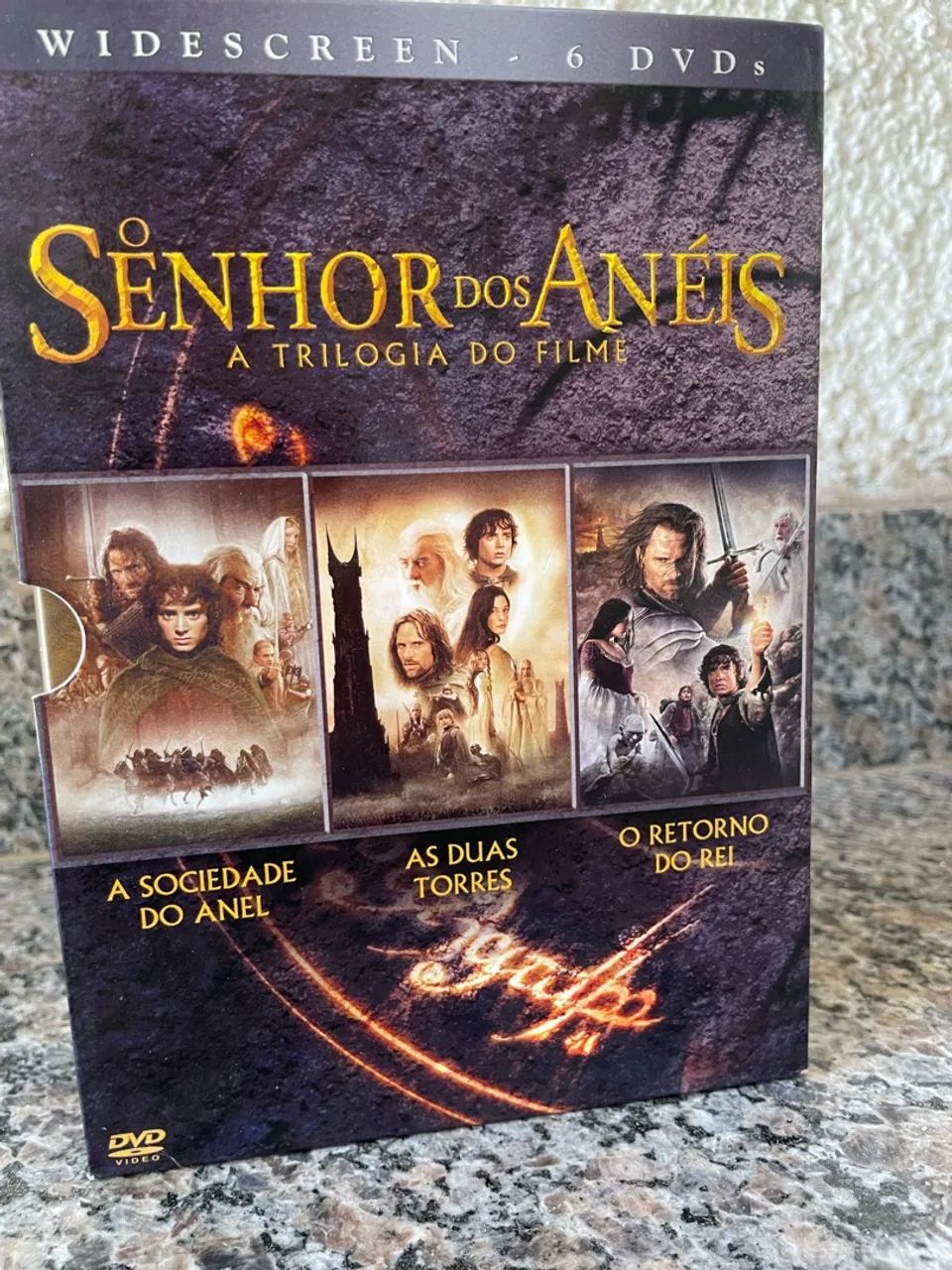 Coleção DVDs ? SENHOR dos ANÉIS ? 6 DVDs