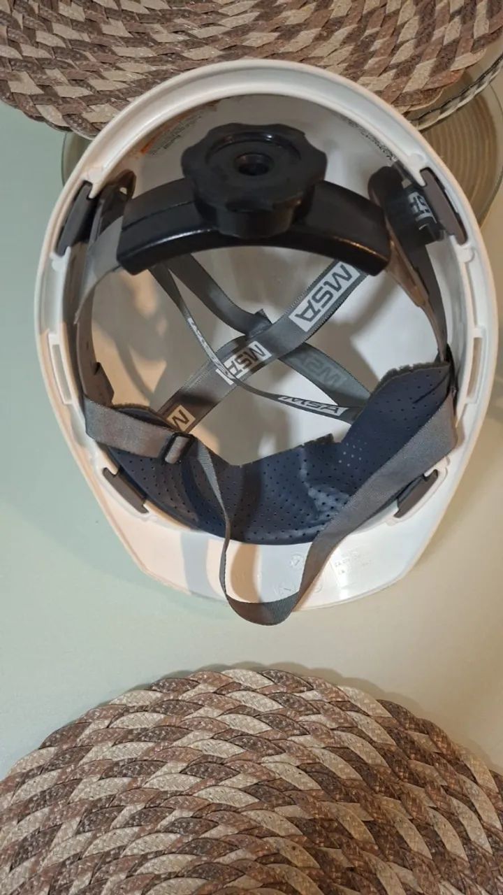 Capacete de Obras MSA, original. - Foto 4