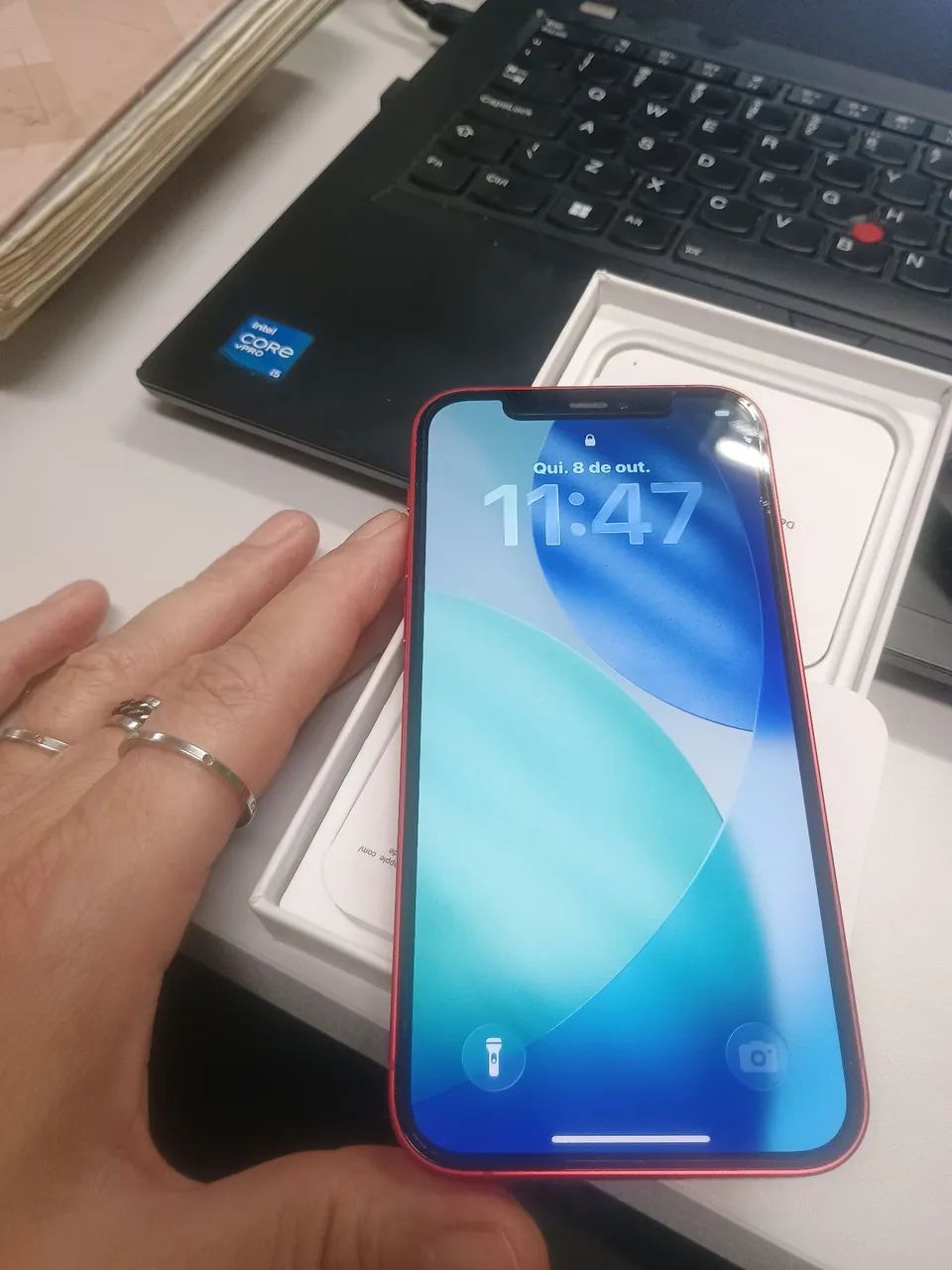 iPhone 12 128 gb vermelho  - Foto 4