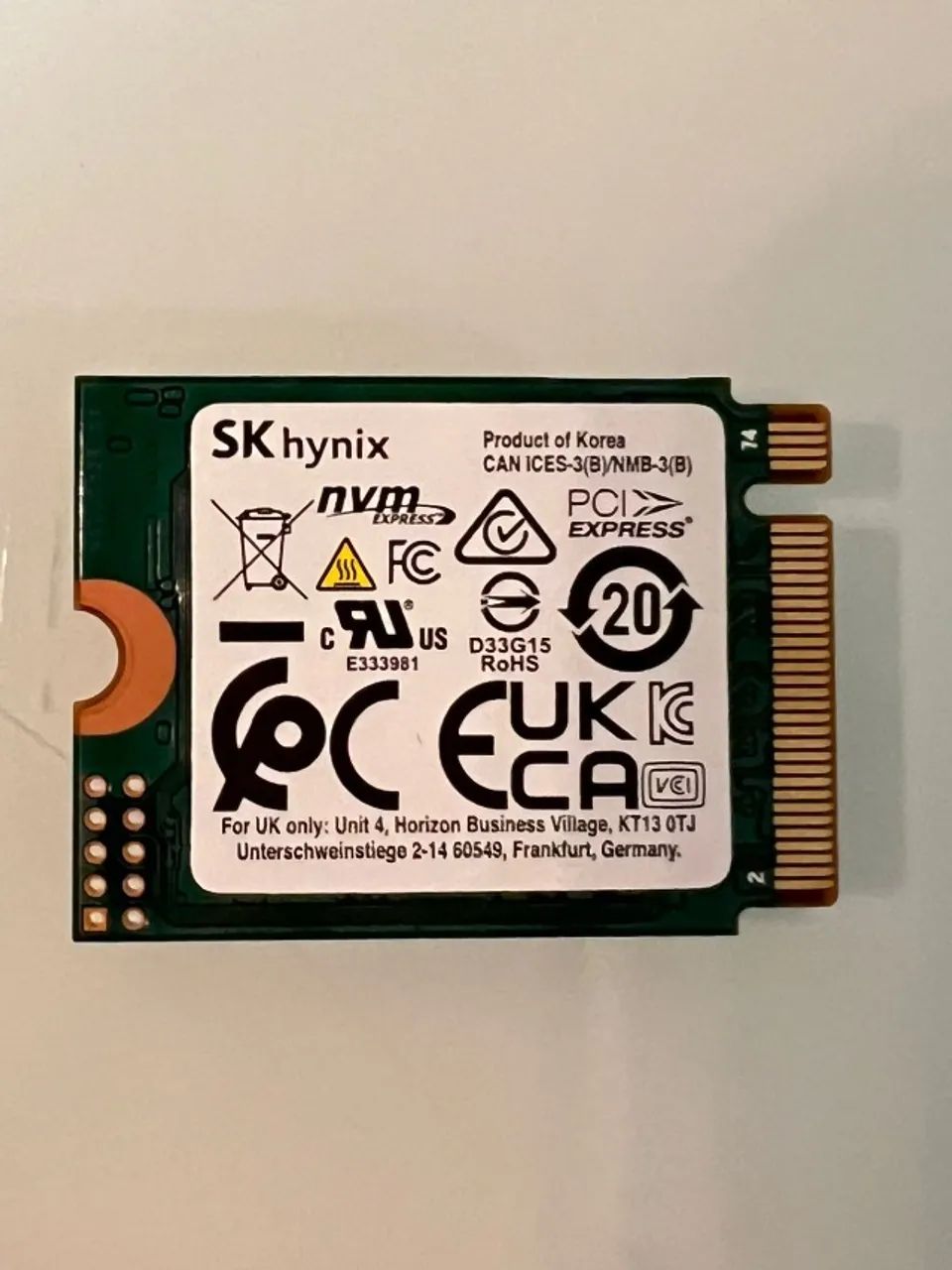 SSD de 256 GB Nvme Skynix 2230 - Foto 2