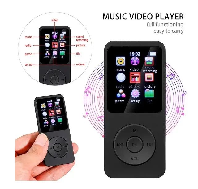 Reprodutor Mp3 com rádio FM e Bluetooth - Tela e Tipo C - Foto 4