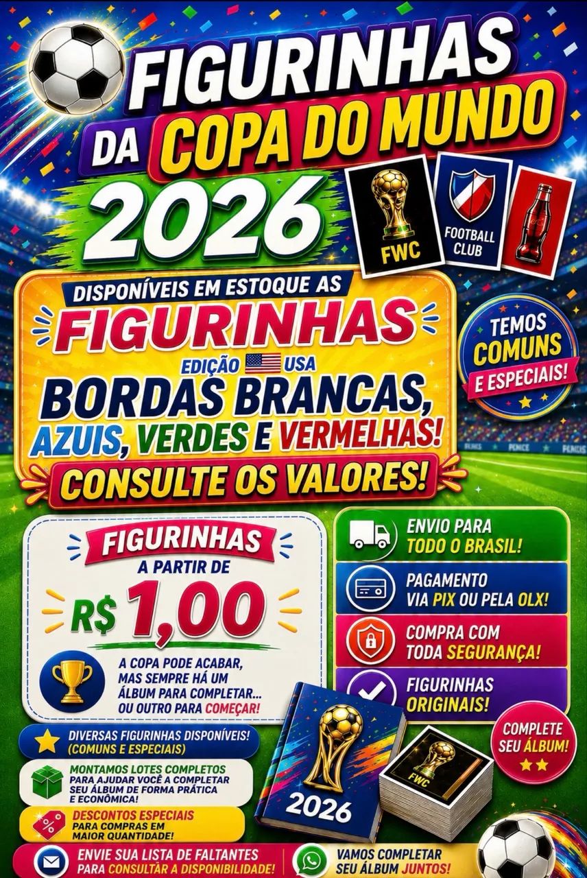 FIGURINHAS COPA 2026