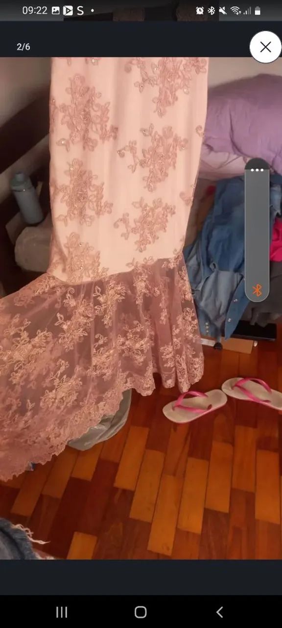 Vestido de renda. - Foto 2