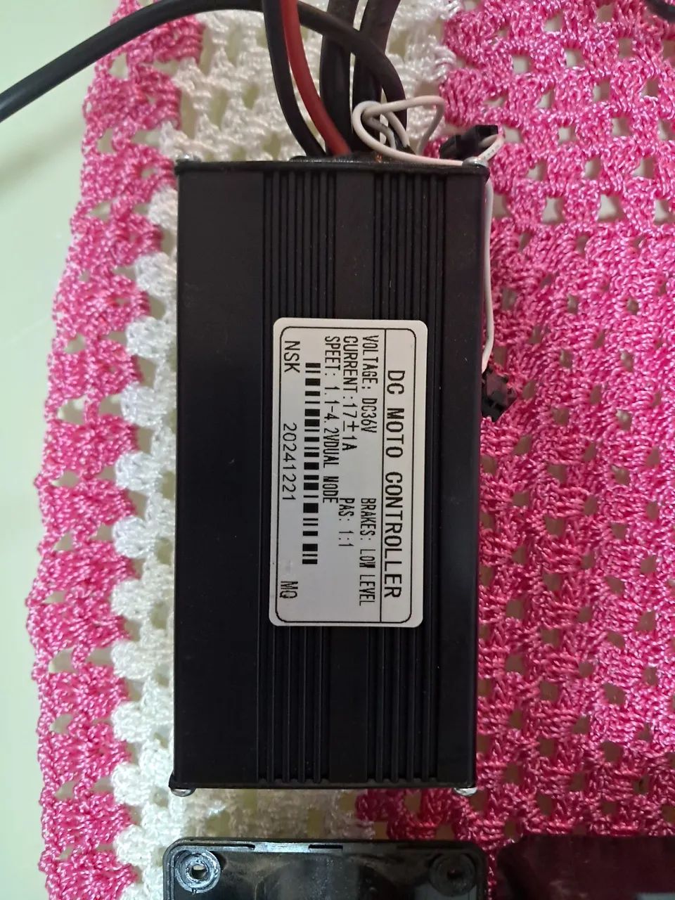 CONTROLADOR 36V COM CASE
