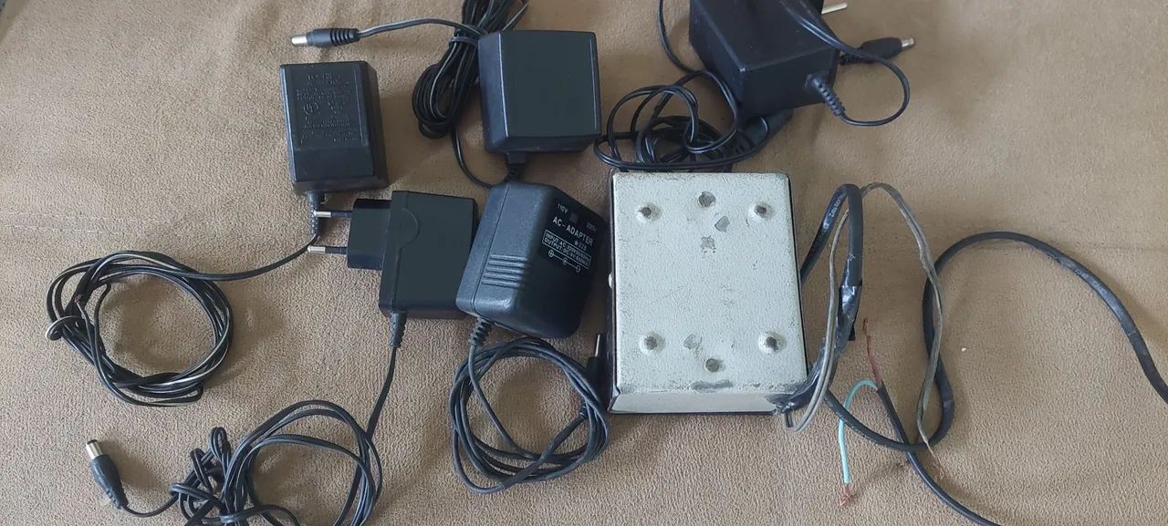 Lote de Fontes 9v 12 v variadas modem receptor funcionando perfeitamente  - Foto 3