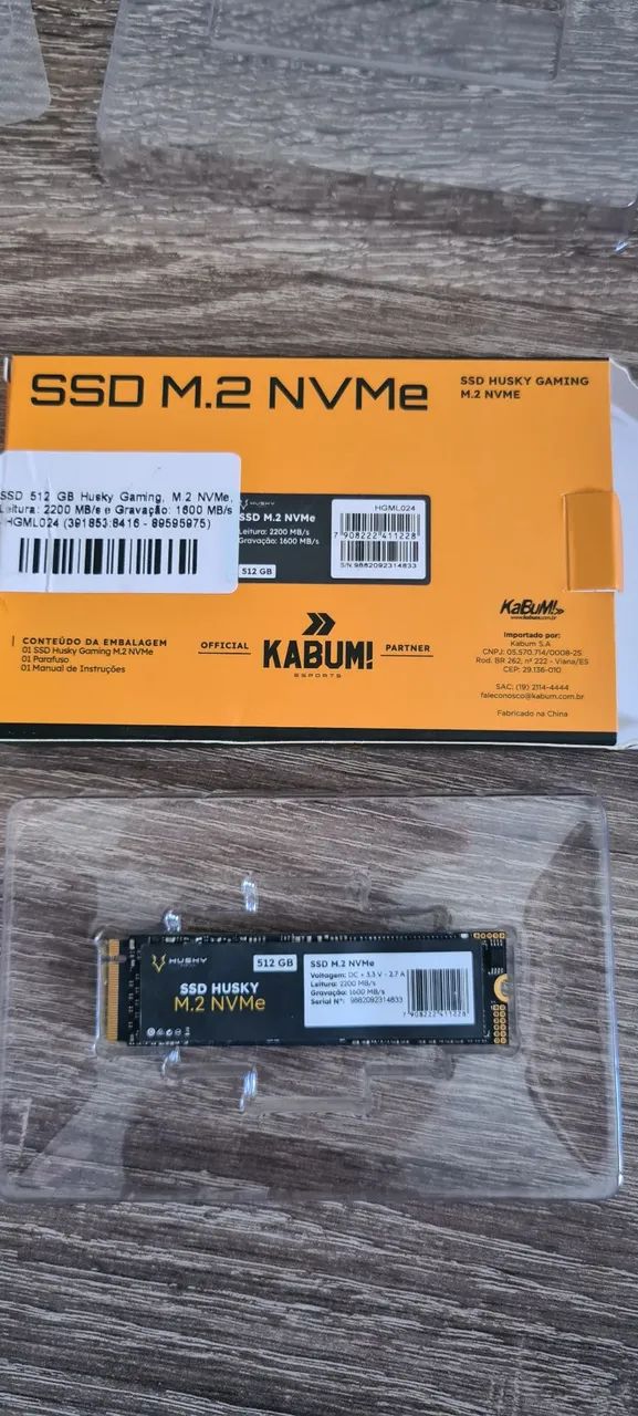 SSD Husky 512gb M.2 NVMe - Foto 3