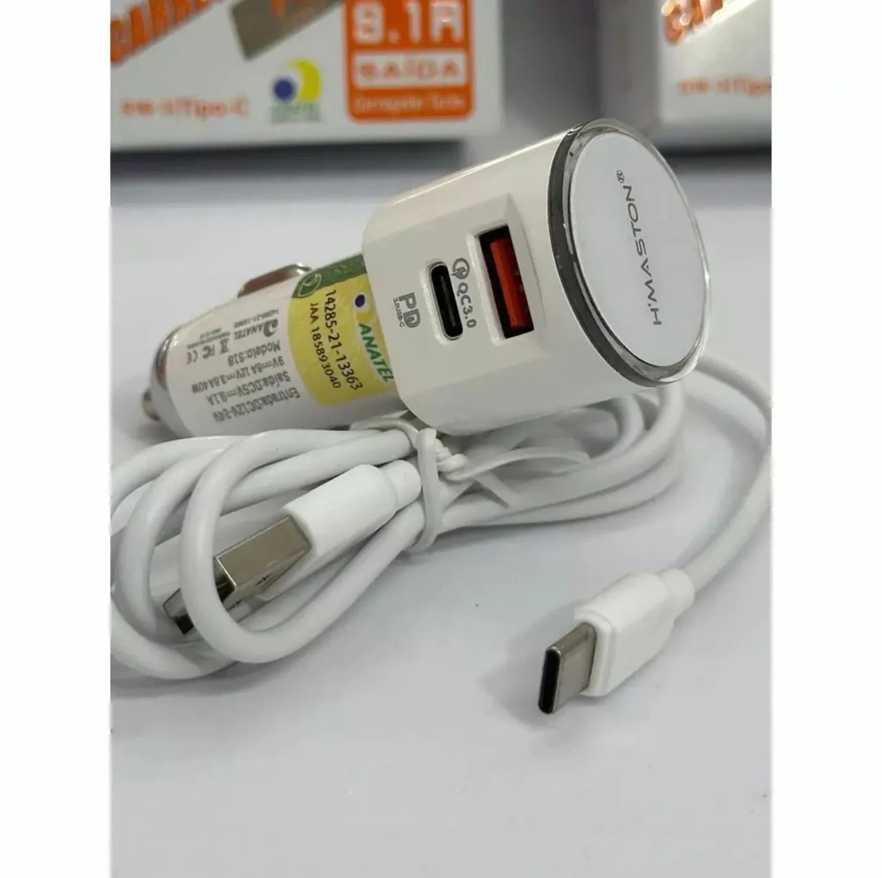 Carregador Celular Automotivo USB Turbo - Foto 4