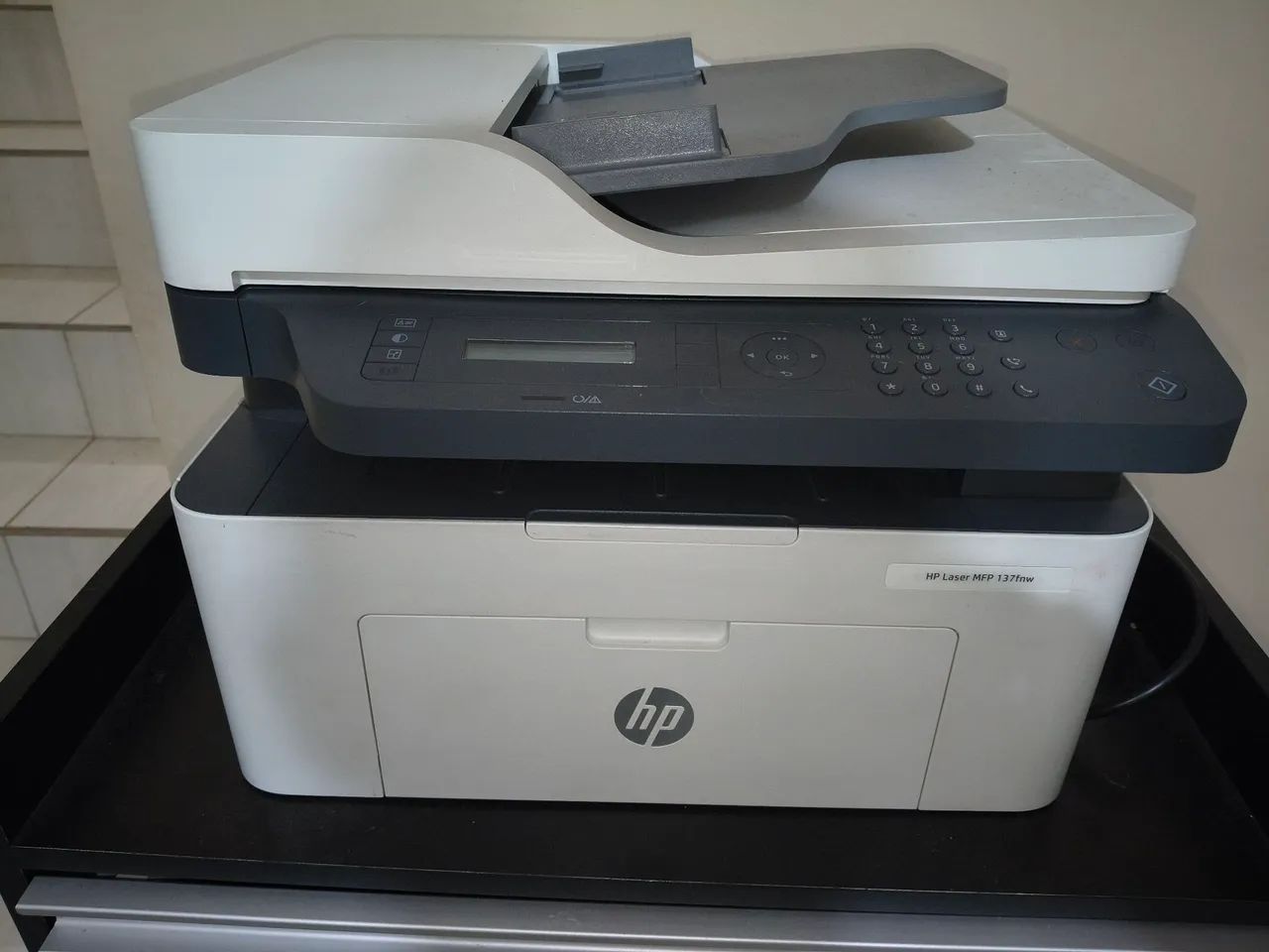 Impressora HP laser mpf137fnw - Foto 4