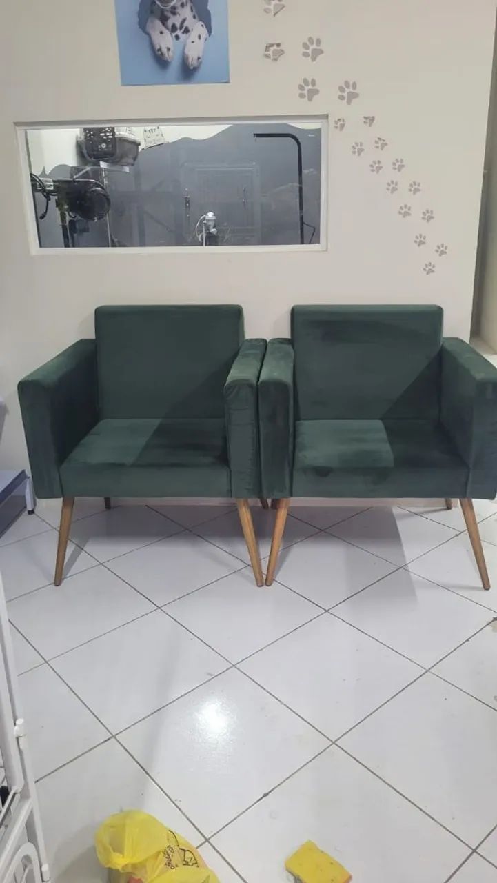 Poltronas estofadas  - Foto 2