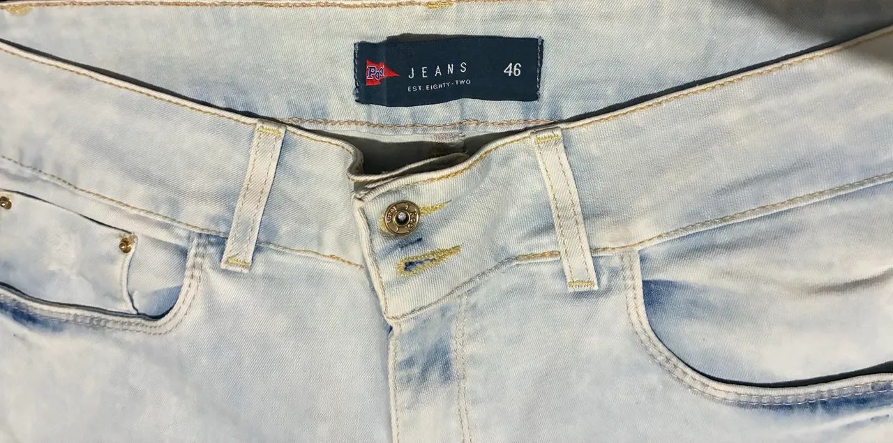 calça pool jeans tamanho 46 - Foto 2