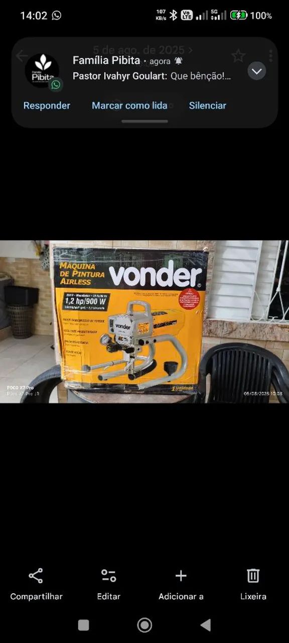 Máquina de pintura airless - Foto 4