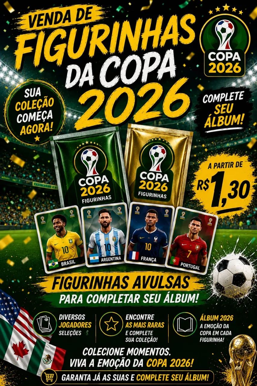 Figurinhas copa 2026