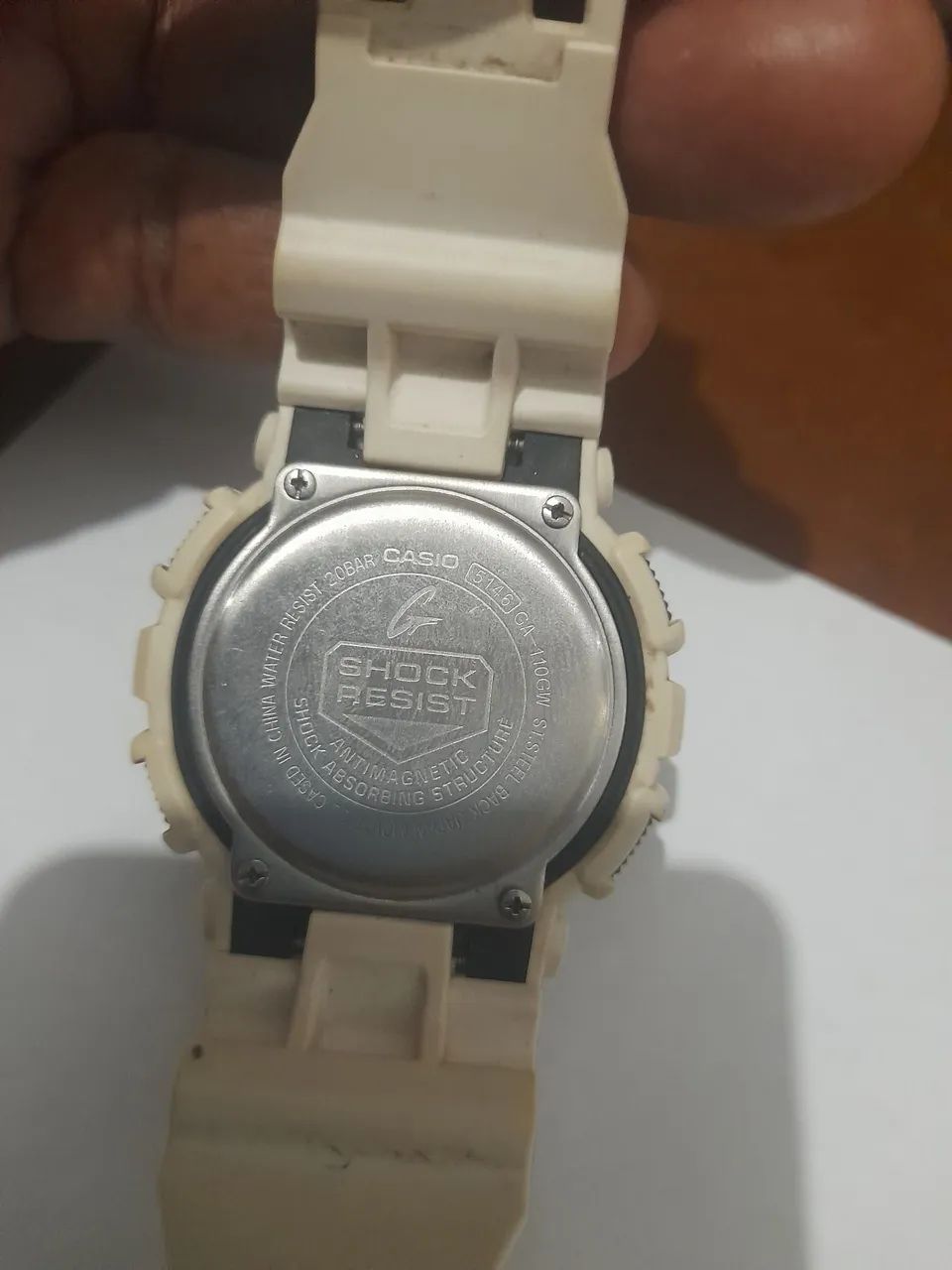 RELOGIO CASIO BRANCO G- SHOCK GA110GW - Foto 4
