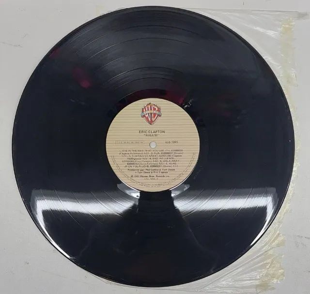 Lp Disco de Vinil - Eric Clapton - August - 1986 - Foto 4