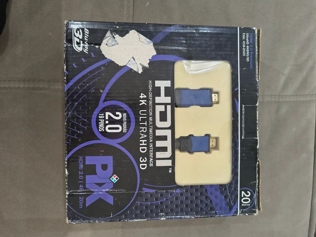 20 metros de cabo HDMI 4K UltraHD 3D PIX  - Foto 3