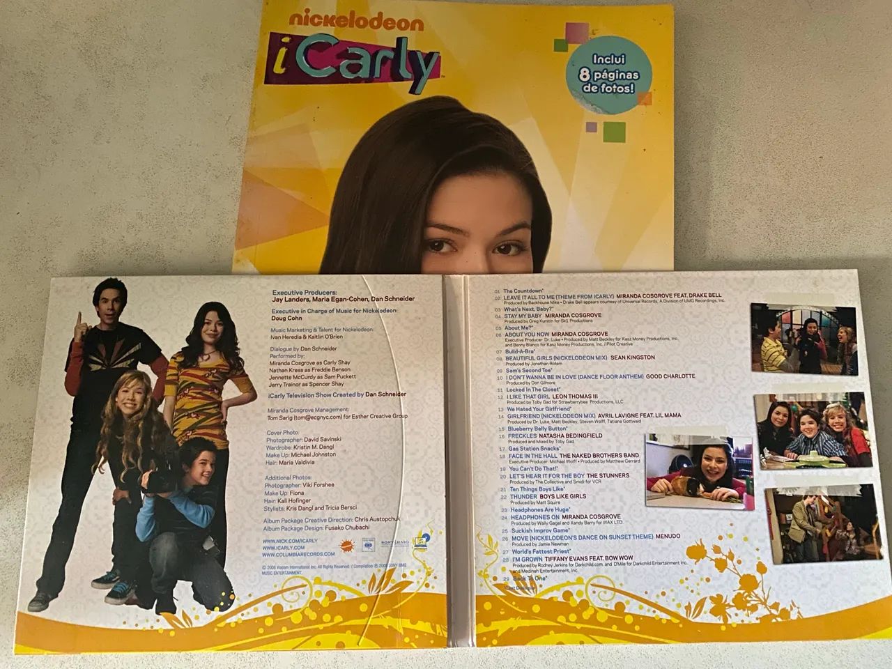 Livro e CD iCarly - Foto 5