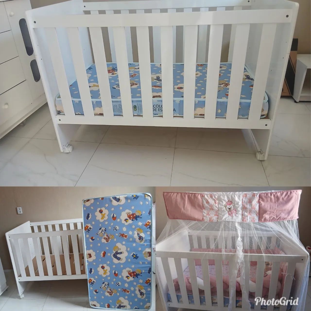 Vendo Berço novíssimo, aceito ofertas. - Foto 5