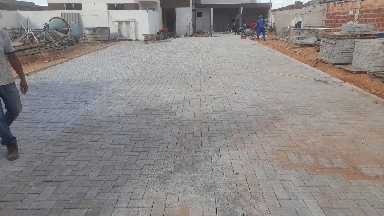 Instalação piso bloquete/meio fio.  - Foto 3