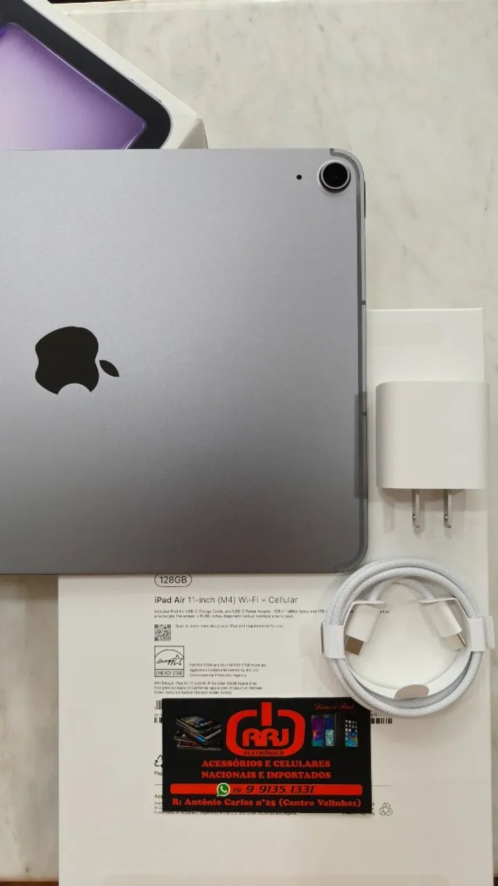 iPad Air M4 11" 128GB Wi-Fi + CELL - Foto 5