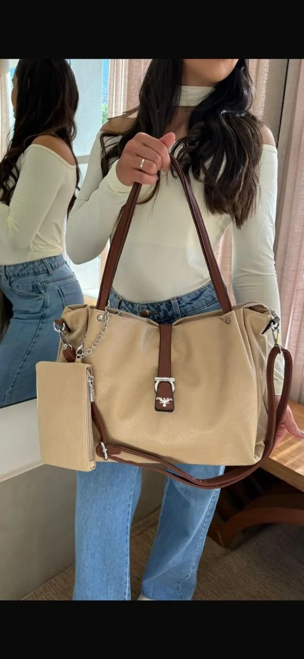 Bolsa PD feminina Grande Premium