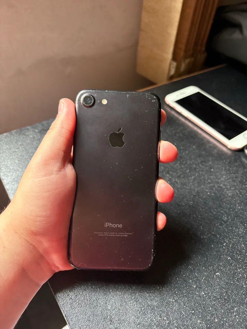 Lote com 3 iPhones 7 128GB - R$ 800 os 3 - Foto 2