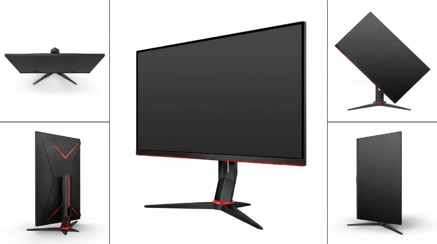 Monitor Gamer AOC 27" 100Hz Full HD 1ms IPS DisplayPort e HDMI Adaptive-Sync - 27G2E1 - Foto 2