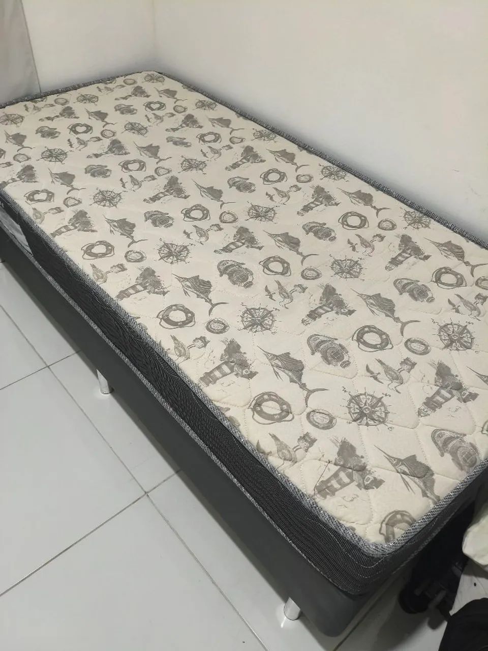 Cama Box solteiro! Oportunidade! - Foto 4