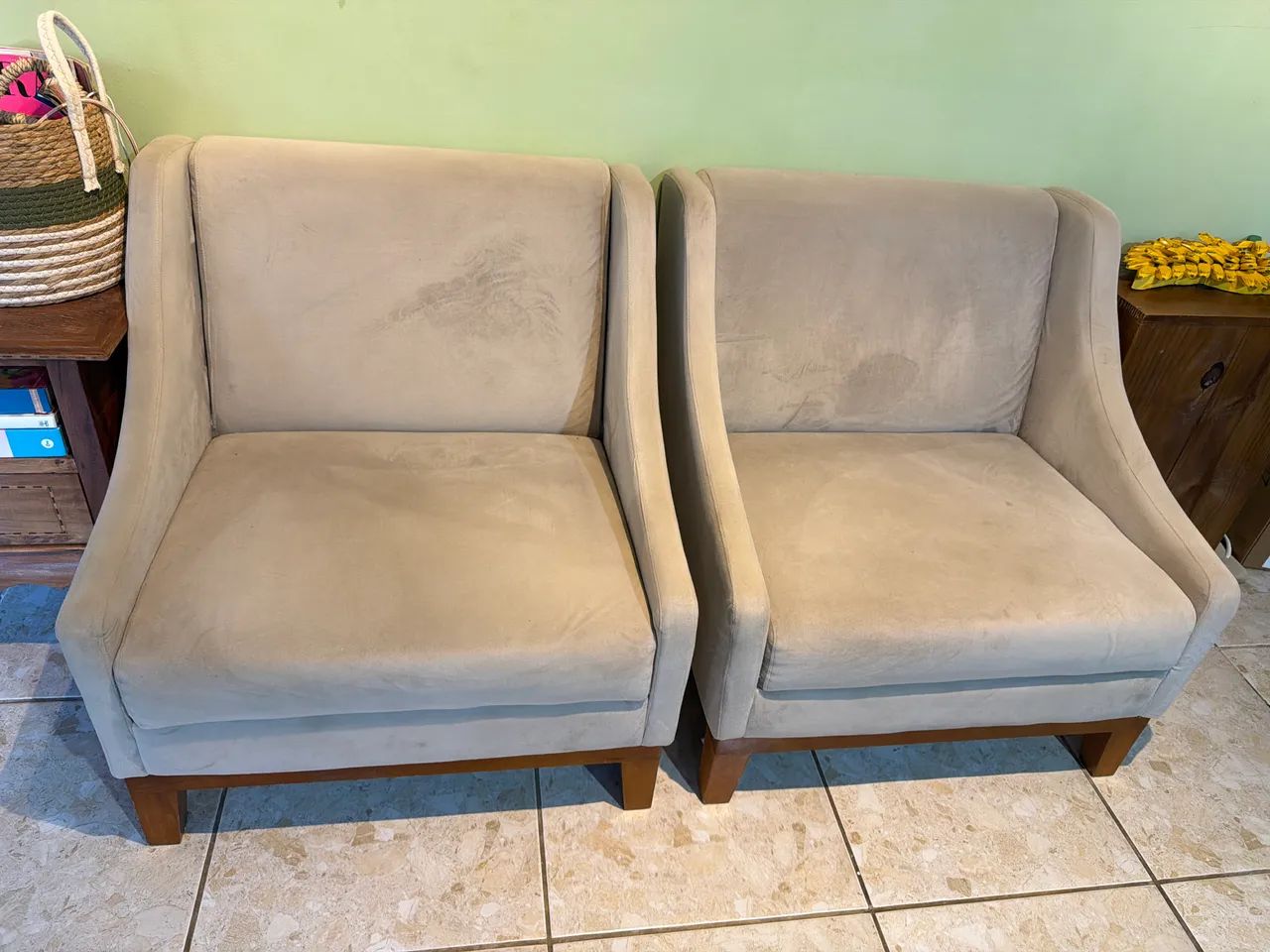 Poltronas de apoio 