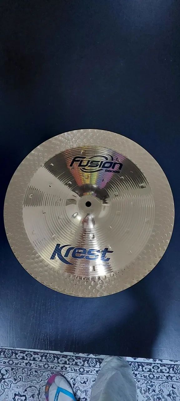 prato krest china 16 polegadas linha fusion b8 top s./novo zero lindo valor oportunidade - Foto 2