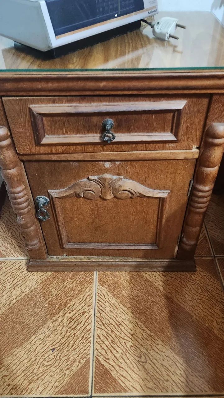 Cama  de madeira  maciça com colchão  - Foto 3