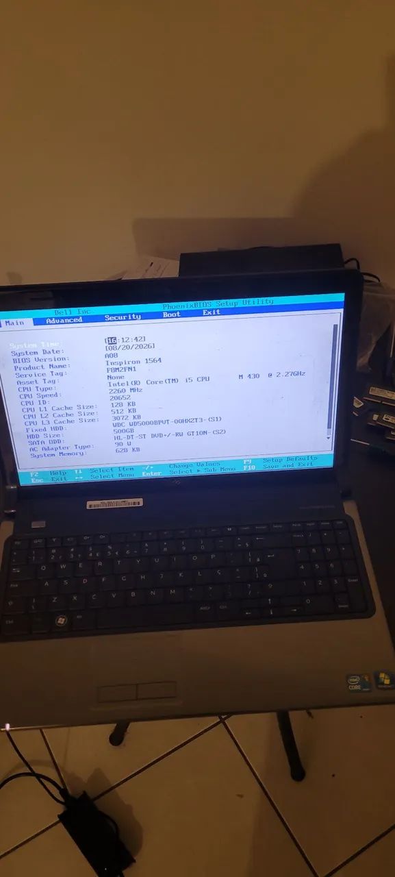 Note book I5 Dell
