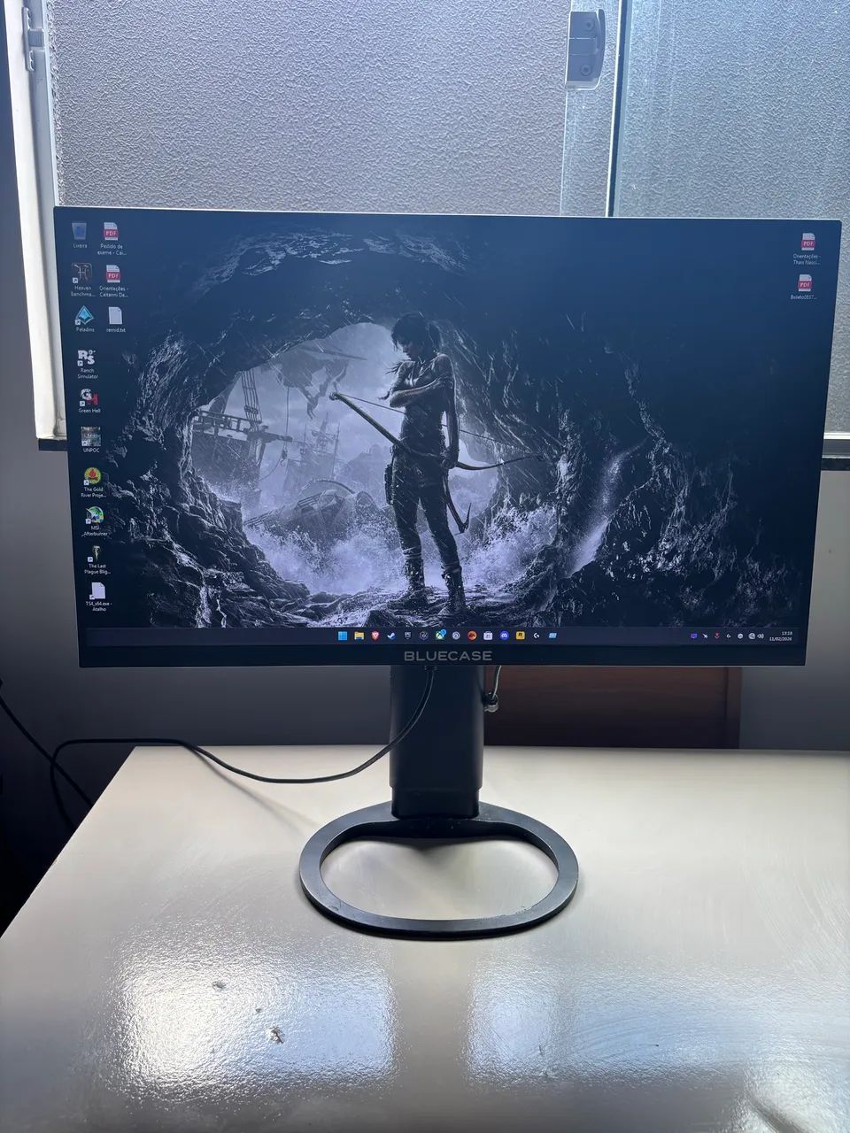 Monitor Gamer Fullhd 144hz 1ms 27 Polegadas Hdmi Displayport Bluecase - Foto 2