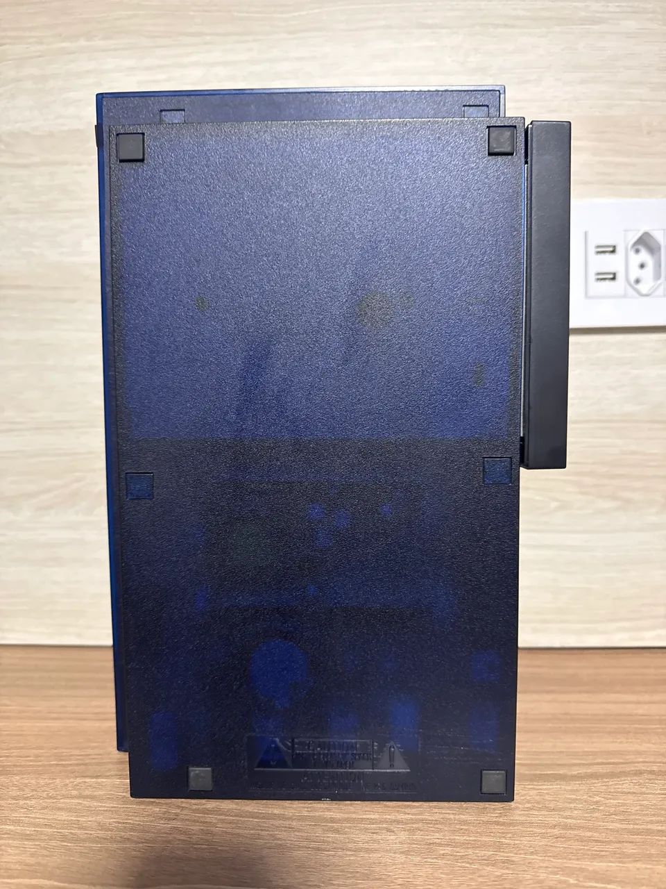 Console Playstation 2 Midnight Blue + Adaptador de HD - Impecável  - Foto 3