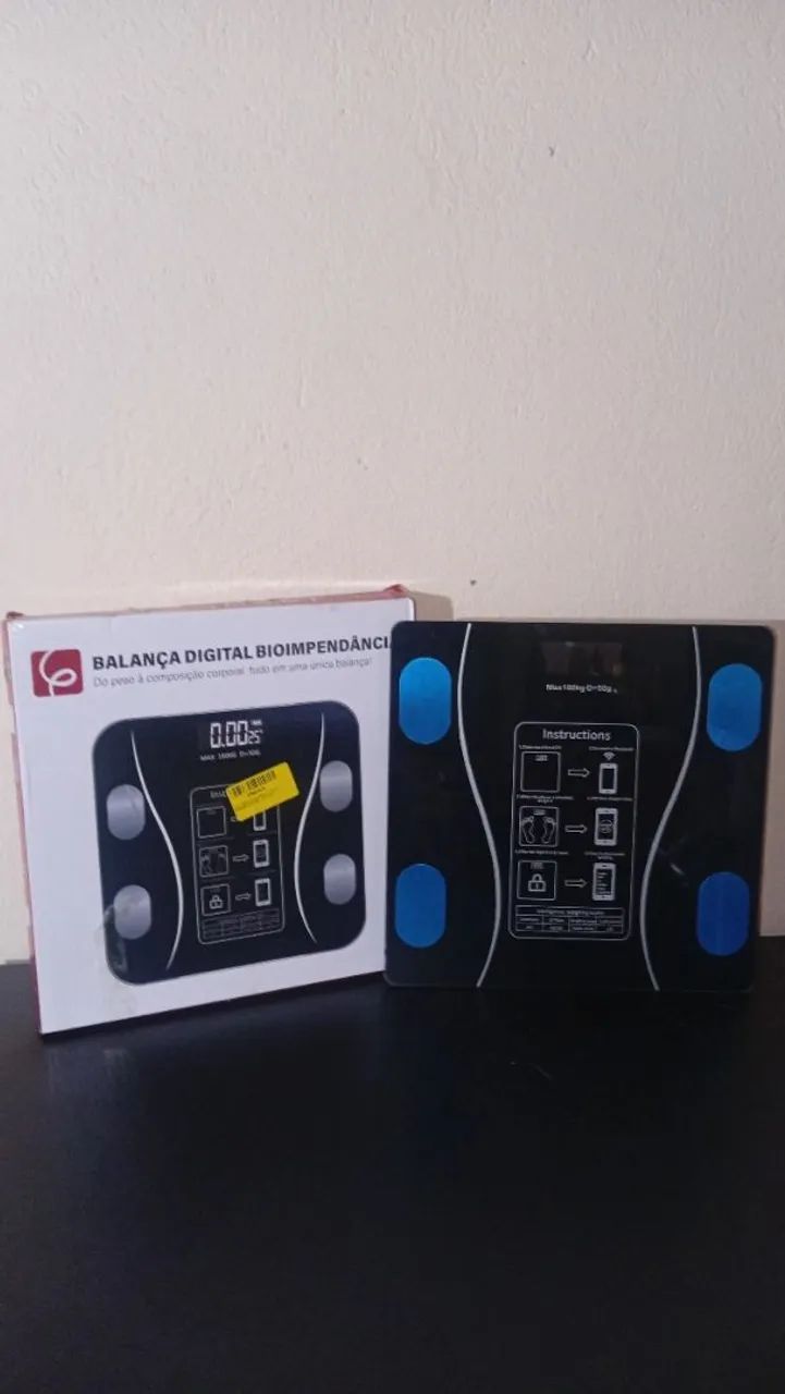 Balança Digital Epsilton Inteligente Bluetooth Até 180kg