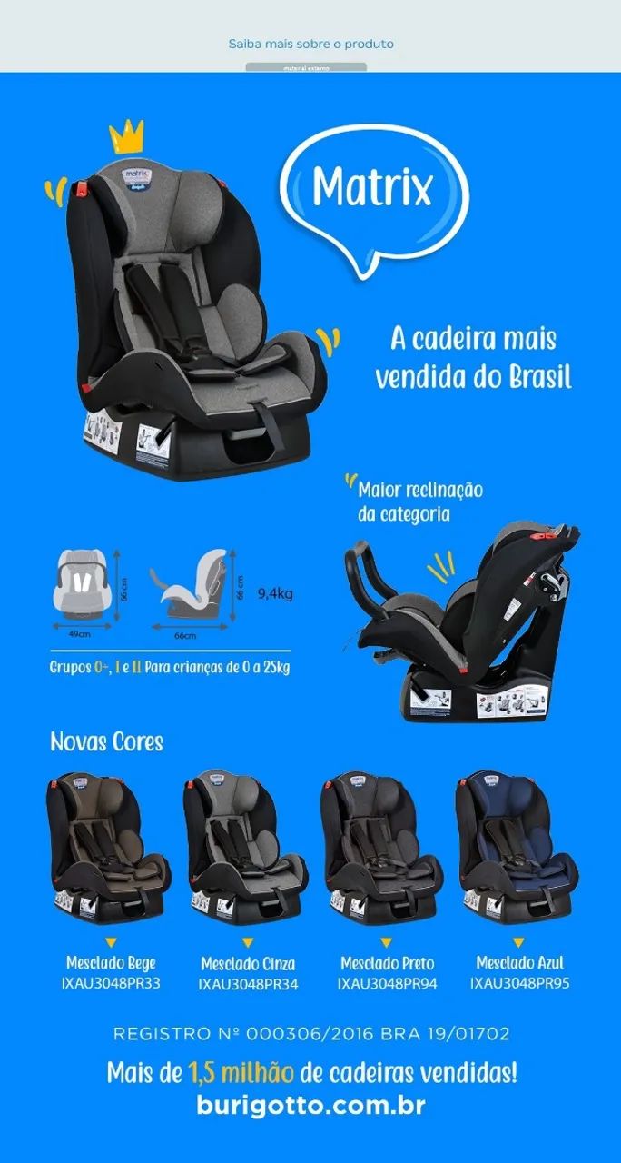 Cadeirinha para carro  - Foto 2
