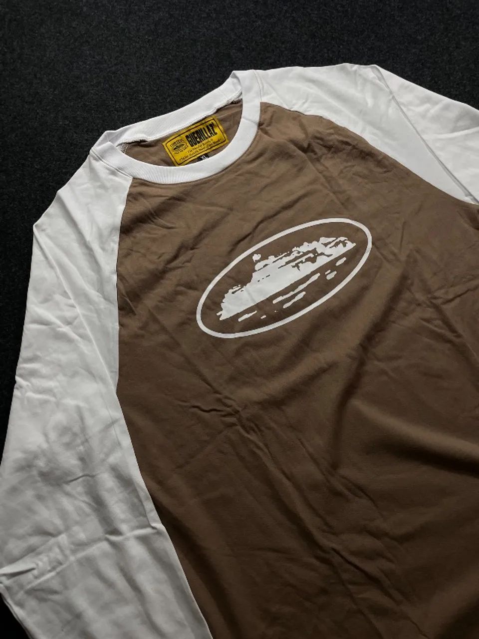 Corteiz manga longa raglan