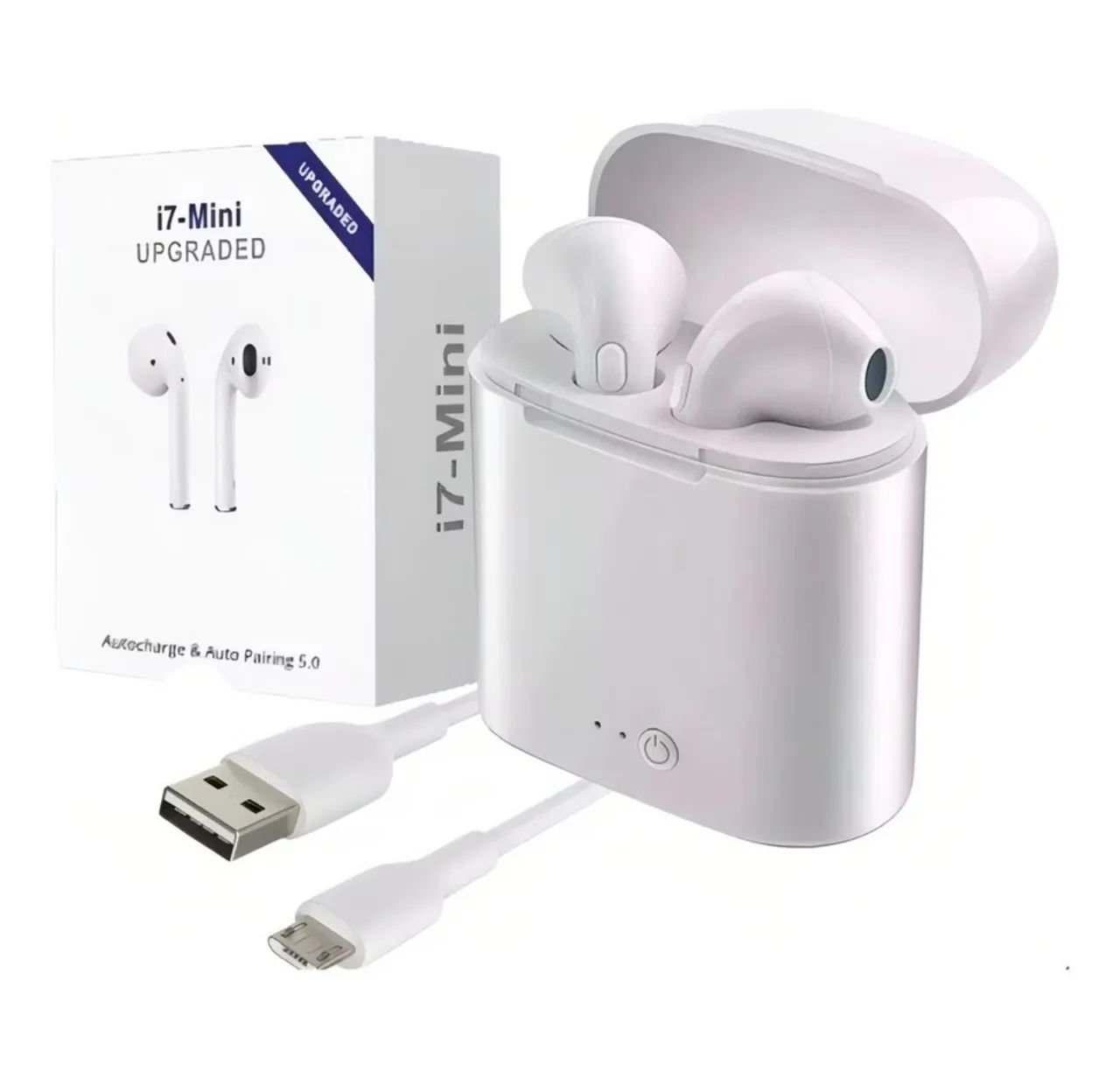 Fone sem fio Bluetooth i7 