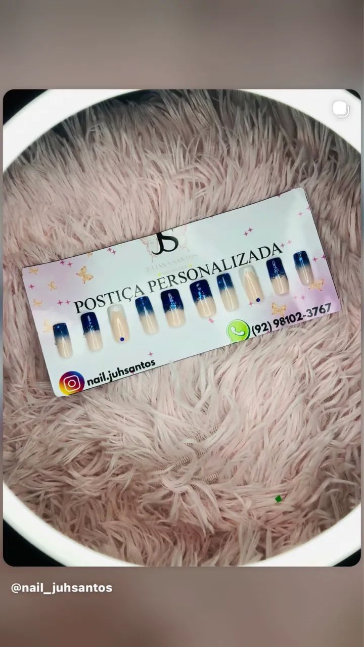 POSTIÇA PERSONALIZADA~ SOB ENCOMENDA - Foto 3