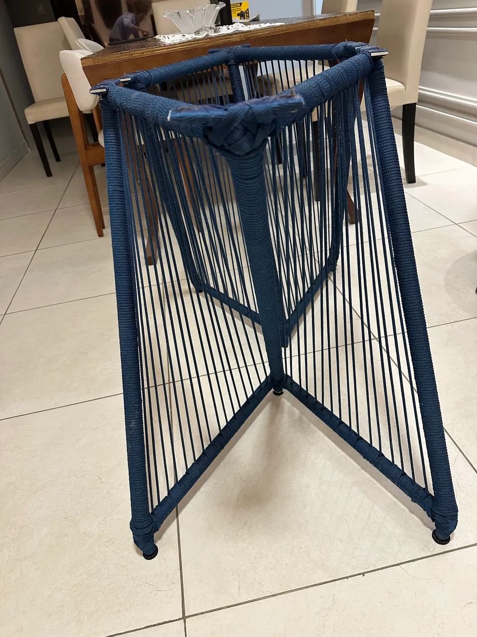 Pé de mesa em corda nautica. - Foto 2