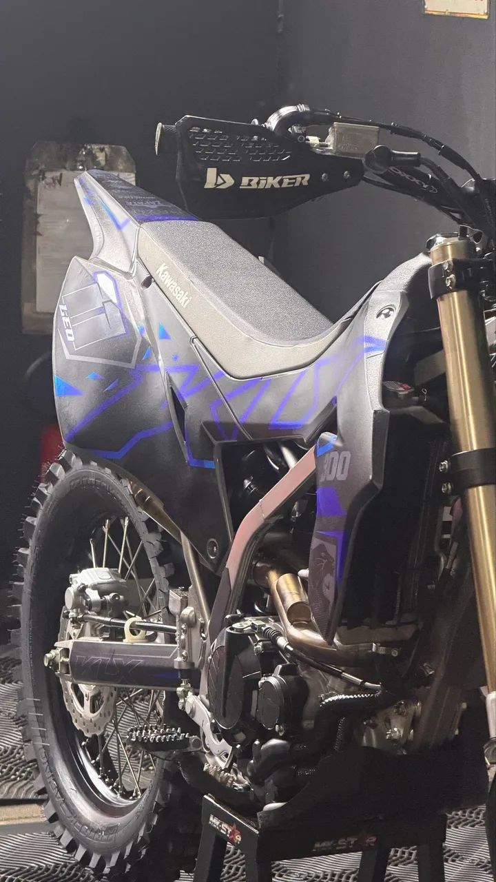 KLX 300 - TROCA MATERIAL CONSTRUÇÃO +$ - Foto 4