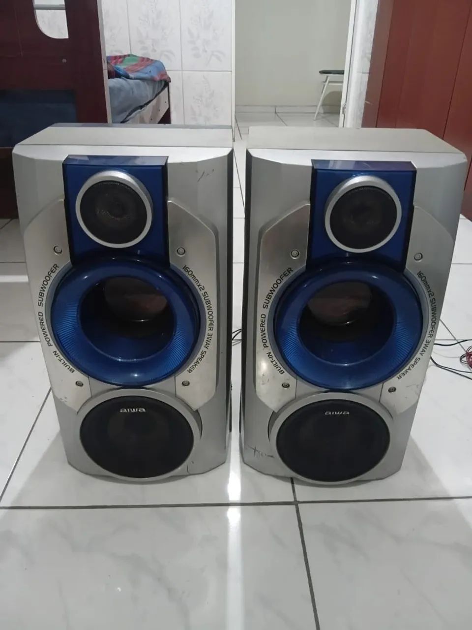 Caixa de Som Aiwa (3 Vias) - Foto 3