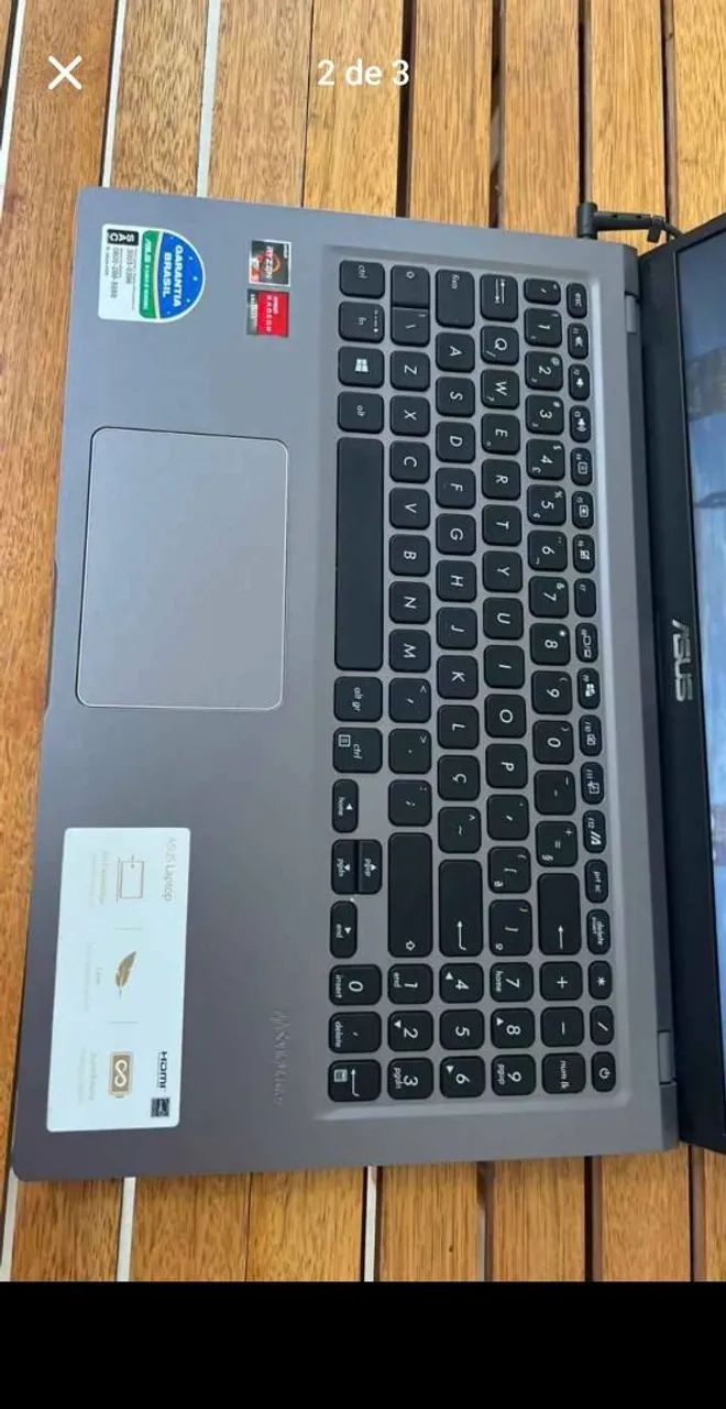 Notebook Asus Ryzen 5 3500 - Foto 2