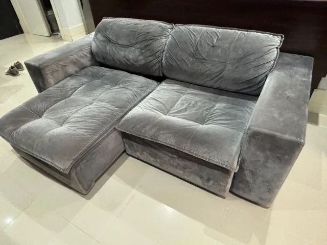 Vendo sofá retrátil com 2,20 m - Foto 5